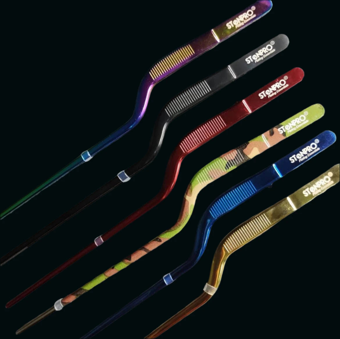 STenPro® 20cms Offset Tweezers