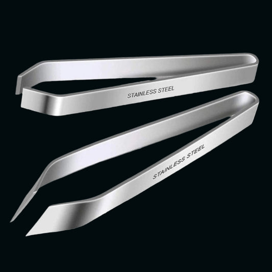 STenPro® Black & Steel 12cm Fish Bone Tweezer - TCC