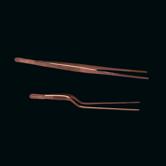 STenPro® Rainbow & Copper 20cms Offset Plating Tweezers