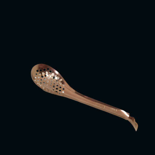 STenPro® 17cms Rainbow & Copper Caviar Spoon